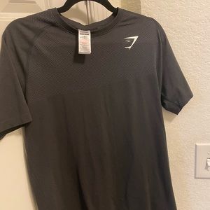 Gym Shark Vital seamless t shirt black/gray XL
